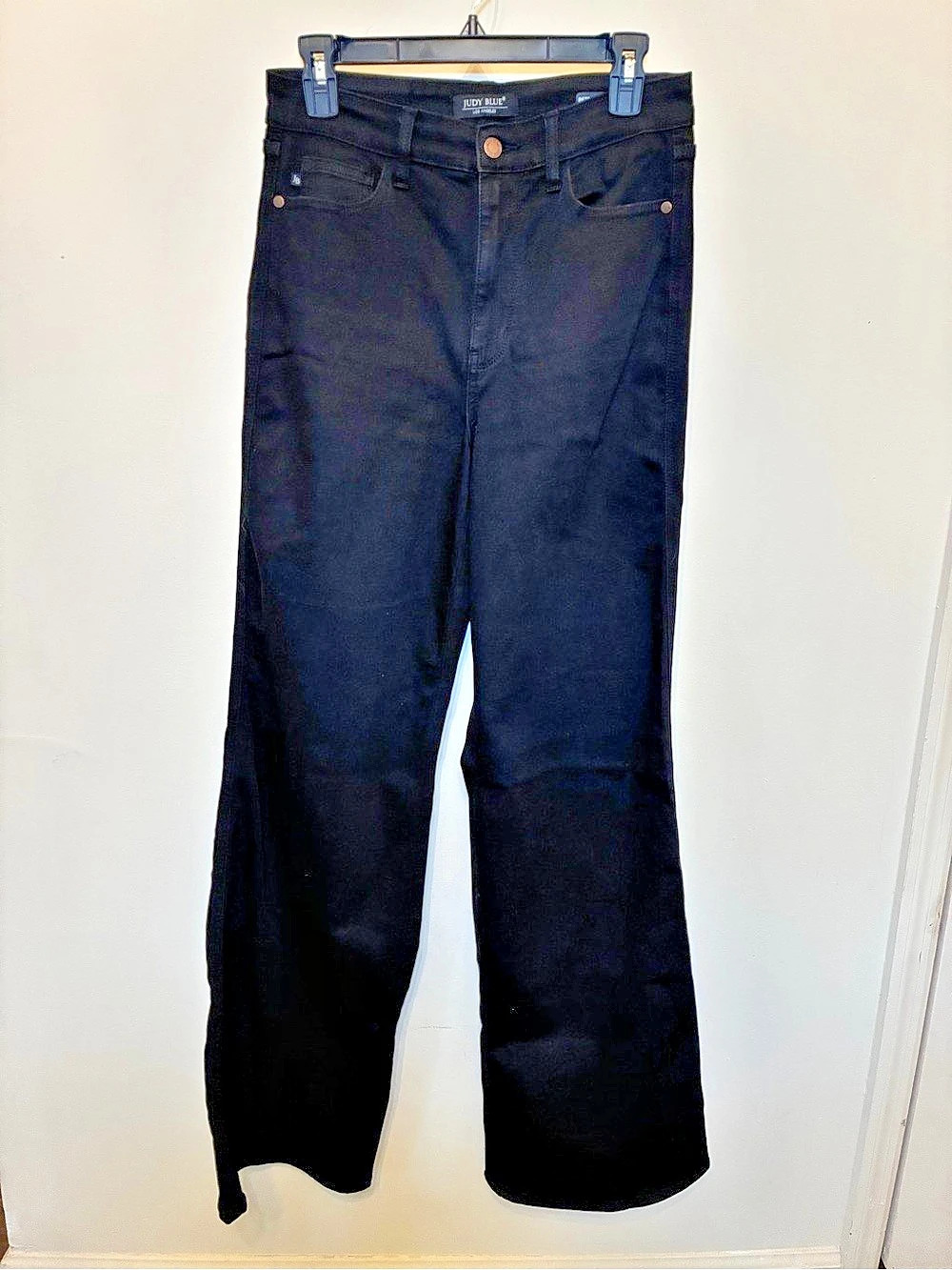 Judy Blue Retro Wide Leg Wide Leg Jeans in Black Waist 7/28 Like New